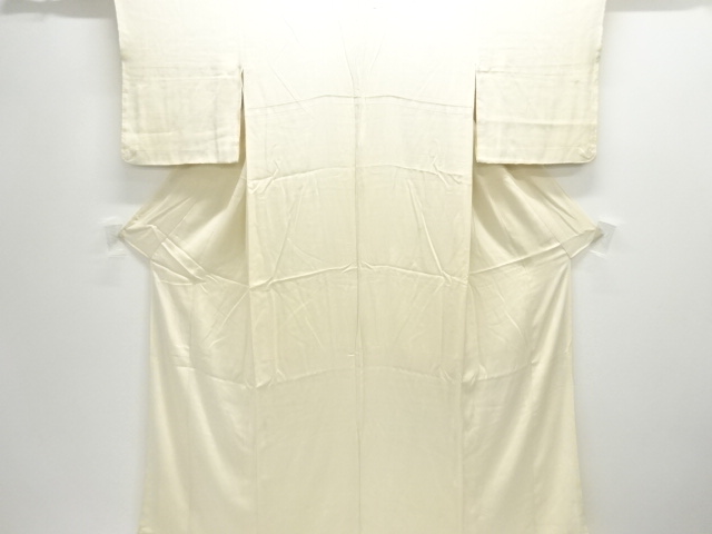 アンティーク　白錦紗中着